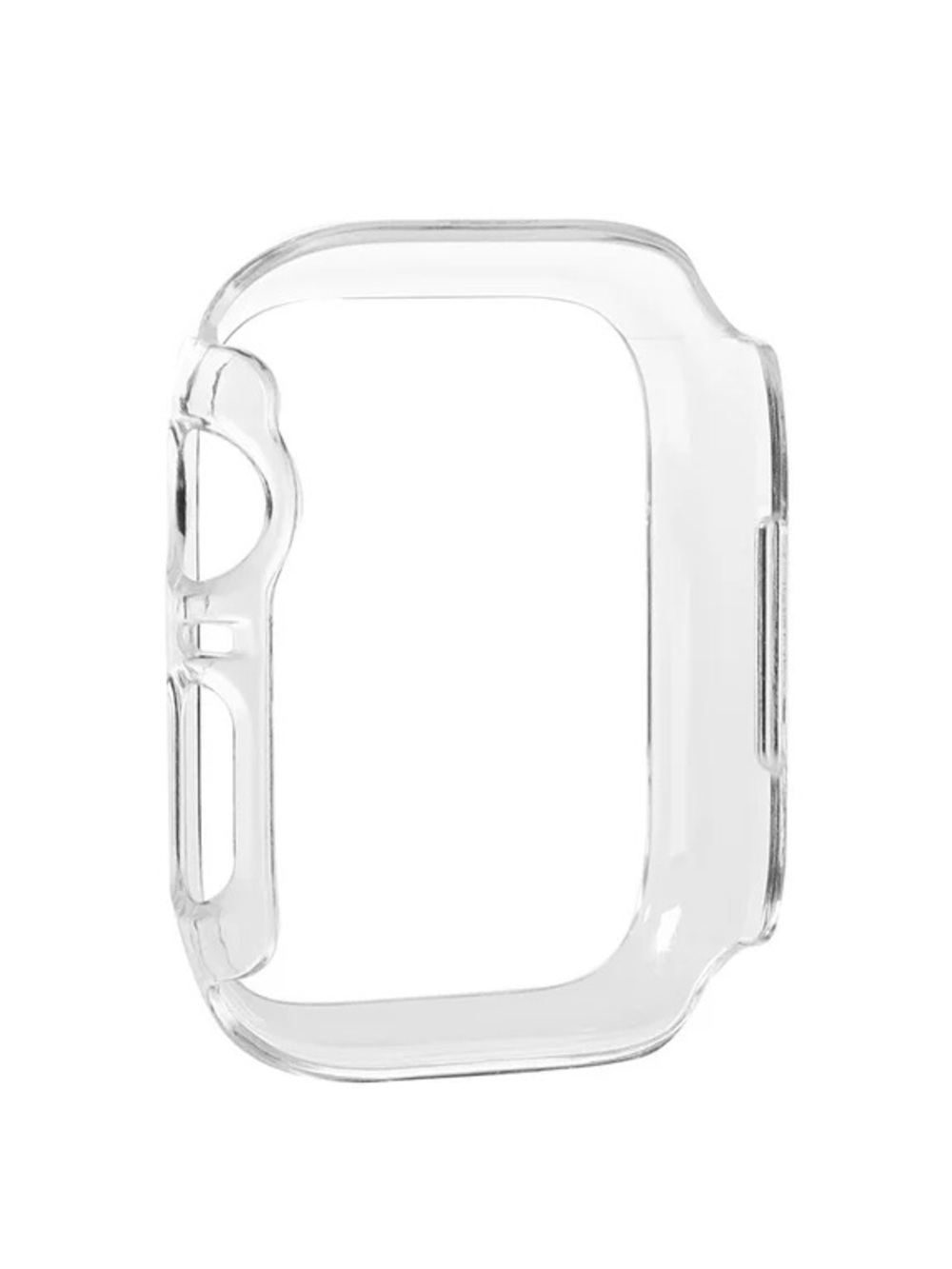 onn 45mm Clear Apple Watch Bumper Case with No Screen Cover NWT